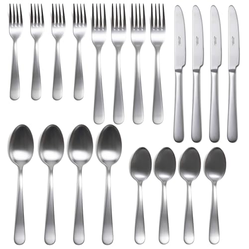 Signature Stainless Steel Flatware 20 (20 Count)