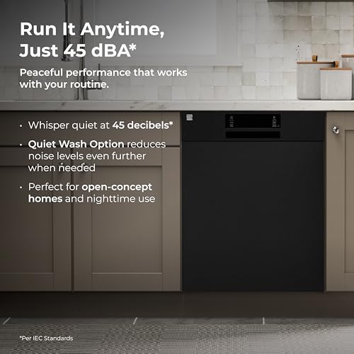 24" Built In Dishwasher