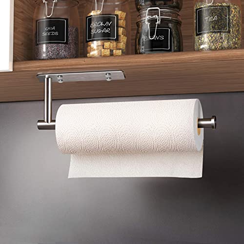 Self Adhesive Paper Towel Holder Under Cabinet Mount
