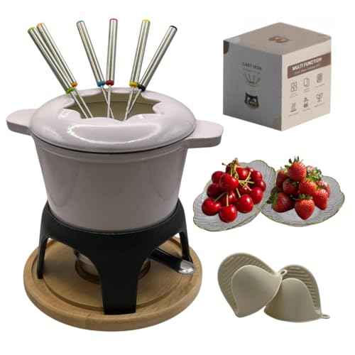 Cast Iron Fondue Set 15