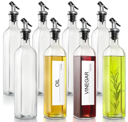 Olive Oil Dispenser for Kitchen 8 Pack (8 Count)