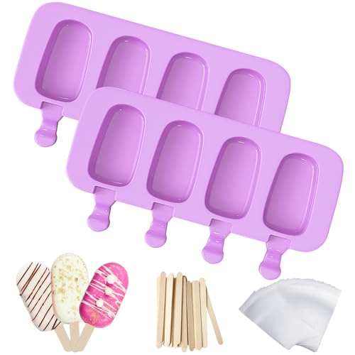 Silicone Popsicle Molds (100 Count)
