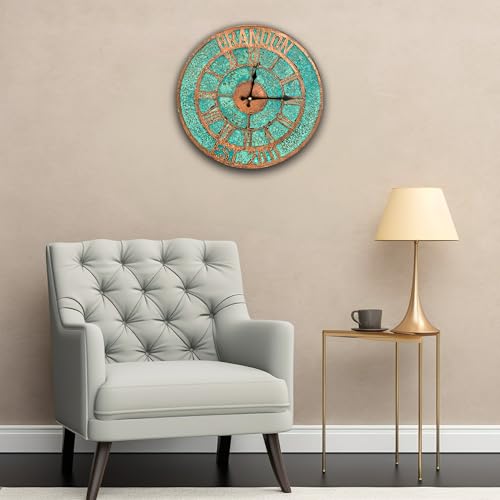 Handmade Copper Wall Clock Artisan Touch in Every Piece