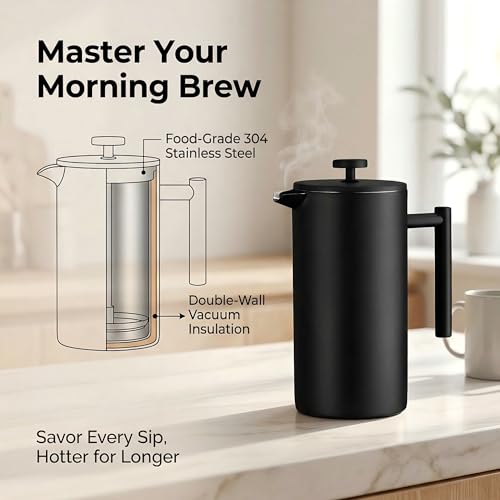 34oz Black Coffee Maker