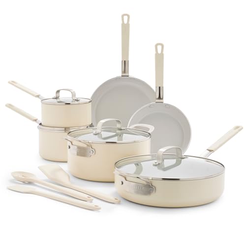 x Bobby Flay 13 Piece Ceramic Nonstick Cookware Set