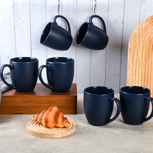 16oz Coffee Mugs Set of 6 (6 Count)