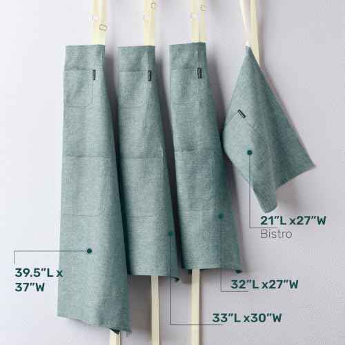 100% Pure Linen Apron