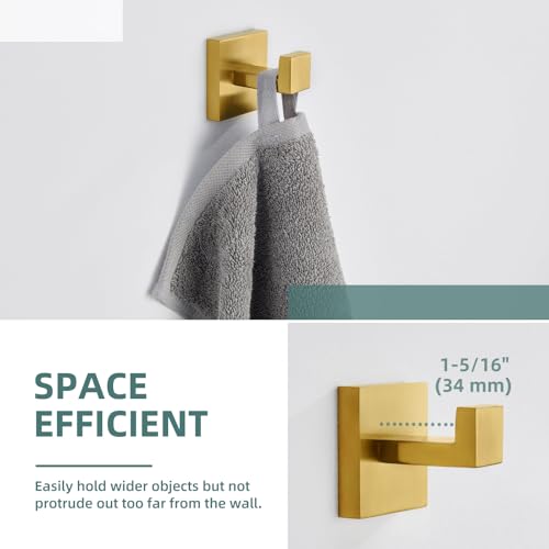 Brushed Dark Gold Towel Hook