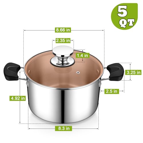 5 Qt Pot with Lid