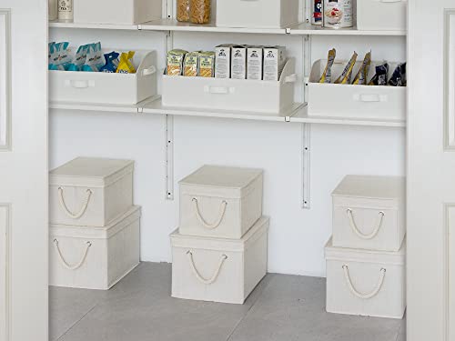 Storage Bins with Lids (3 Count)