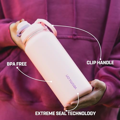 Vessence 32 Oz Stainless Steel Tea Infuser Bottle for Loose Leaf Tea