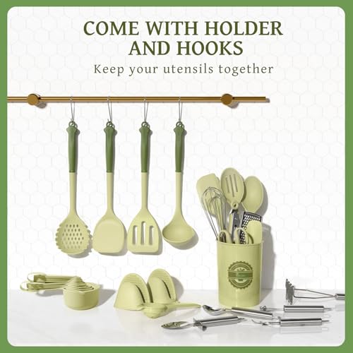 43 PCS Silicone Kitchen Utensils Set (43 Count)