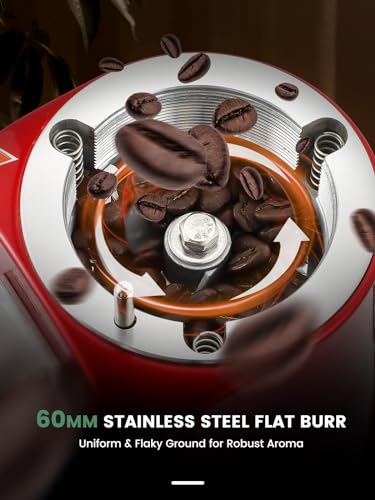 Flat Burr Coffee Grinder