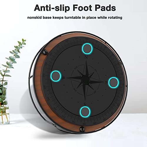 Lazy Susan Turntable Organizer with Anti