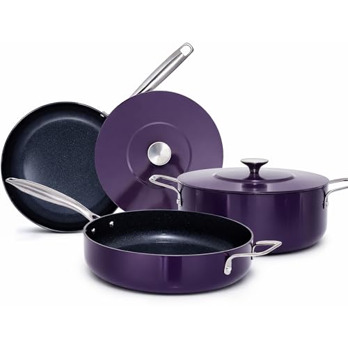 Essential Series 5PC Ceramic Cookware Set PFAS