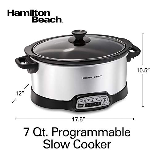Set & Forget 7 Quart Programmable Slow Cooker