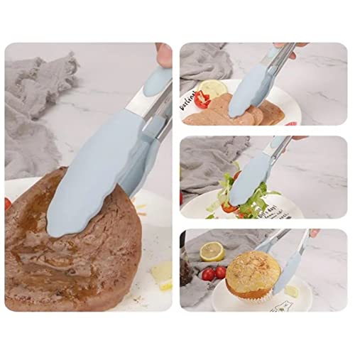 4Pcs Silicone Tongs