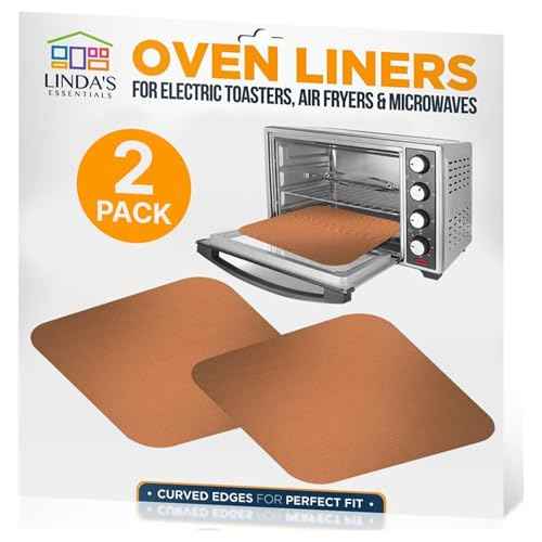 Toaster Oven Liners for Bottom of Oven (2 Count)