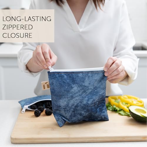 Roamio Reusable Sandwich and Snack Bags