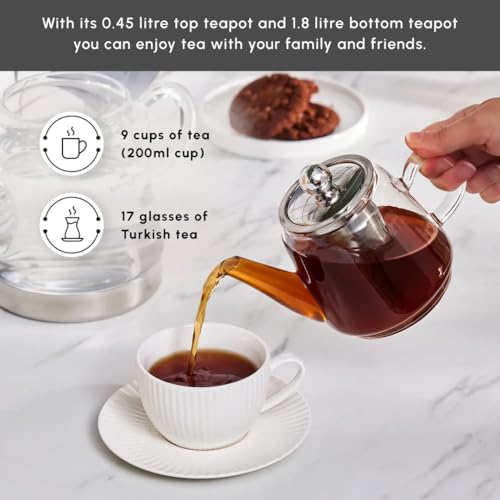 Dora Glass Teapot