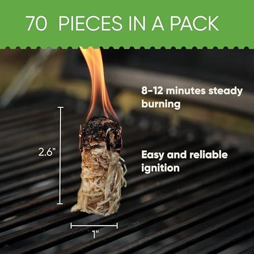Fire Starters 70 pcs (70 Count)