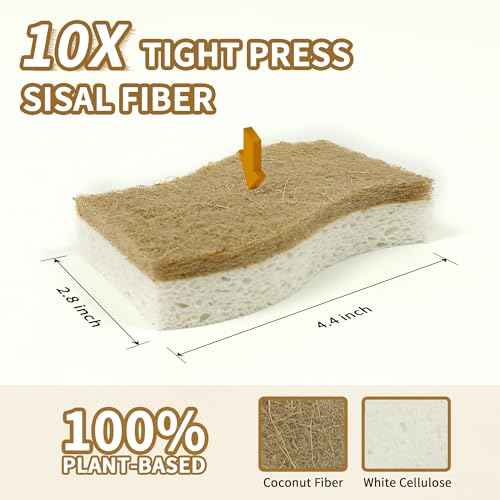 18 Pack Natural Kitchen Sponges (18 Count)