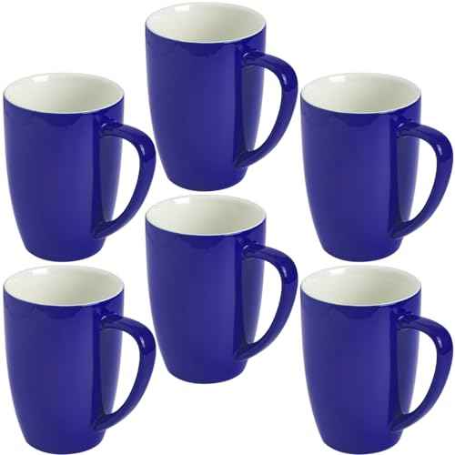 Porcelain Mug Set (6 Count)
