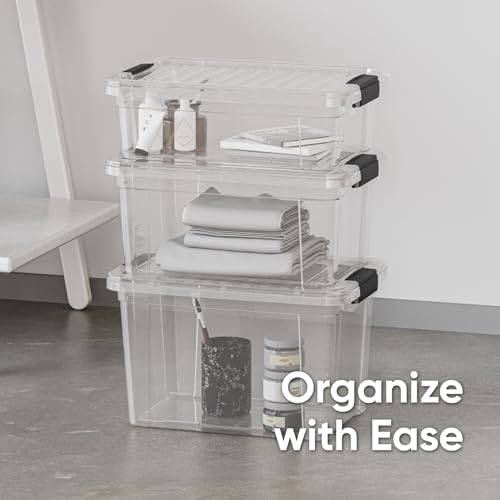 Storage Bins with Lids
