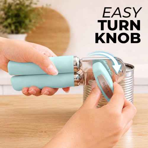 Stainless Steel Swing Open Manual Can Opener Comfortable Grip