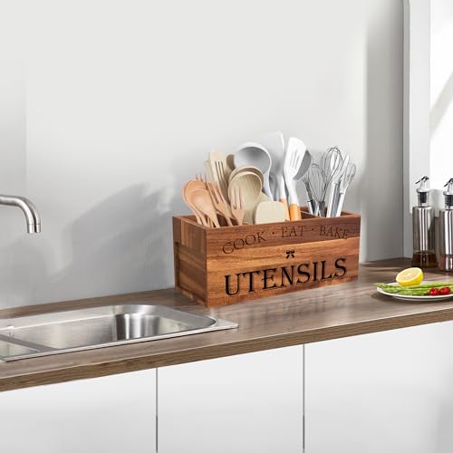 Extra Large Utensil Holder Countertop for Kitchen Counter