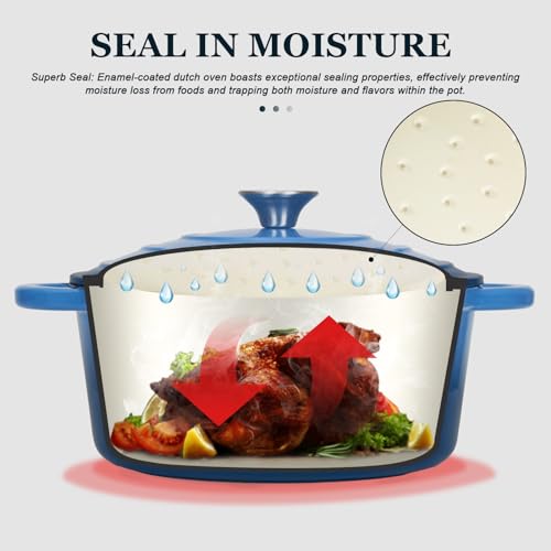 Enameled Cast Iron Dutch Oven