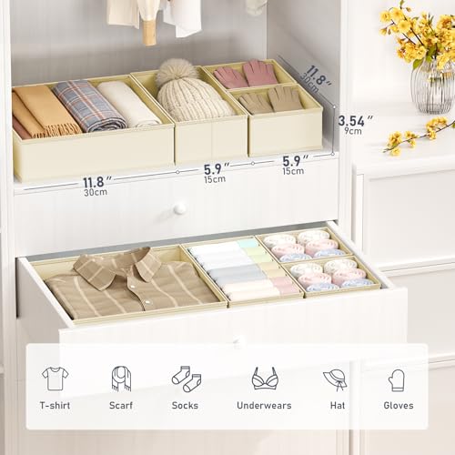 Drawer Organizer Clothes (30 Count)
