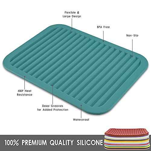 Silicone Trivets Mats Set (2 Count)