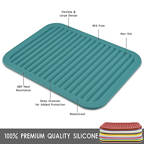 Silicone Trivets Mats for Hot Dishes and Hot Pots & Pans (2 Count)