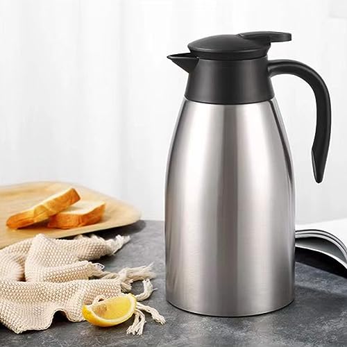 70 Oz Insulated Thermal Coffee Carafe Stainless Steel Double Walled Vacuum Coffee Thermos