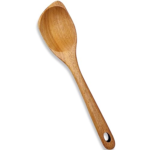 Wooden Spoons for Cooking Spatula Non Toxic Acacia Wood Kitchen Utensils