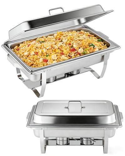 Chafing Dishes for Buffet 2 Pack (2 Count)