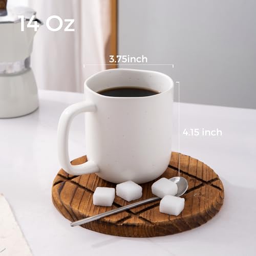 14oz Coffee Mugs Set of 6 (6 Count)