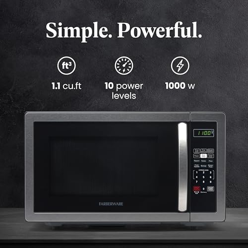1.1 Cu. Ft. Countertop Microwave Oven