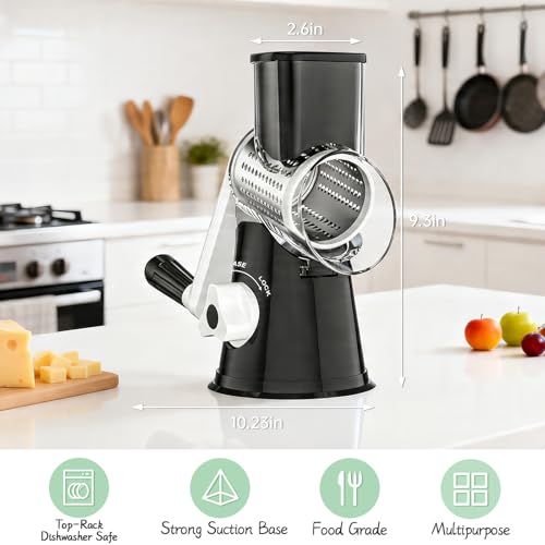 Rotary Cheese Grater Hand Crank