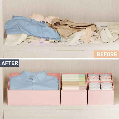 Drawer Organizer Clothes Storage (24 Count)
