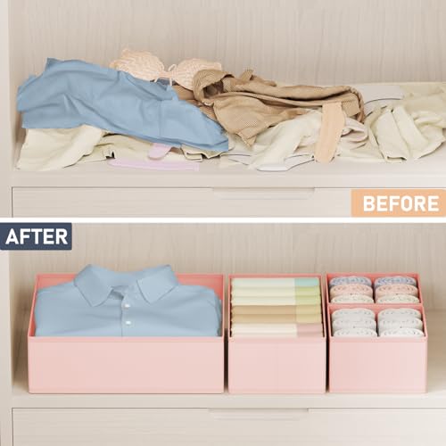 Drawer Organizer Clothes Storage (24 Count)