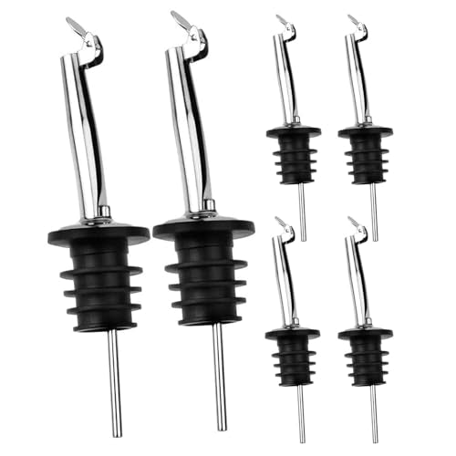 6 Pack Oil Spout with Flip Top
