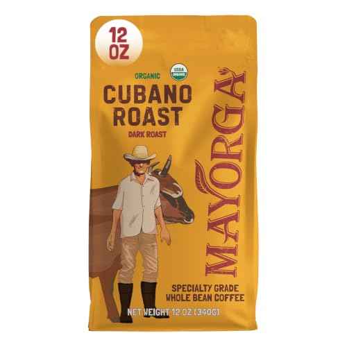 Organic Coffee 12oz Cafe Cubano Roast (12 Ounce)