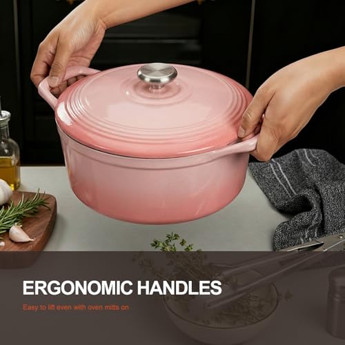 Enameled Cast Iron Dutch Oven