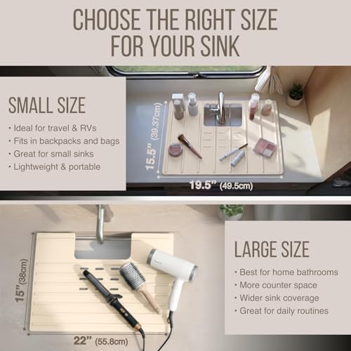 Bathroom Sink Cover for Counter Space