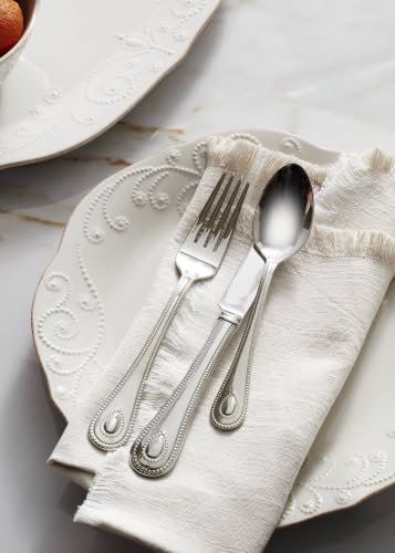 French Perle White Stoneware 16 (16 Count)