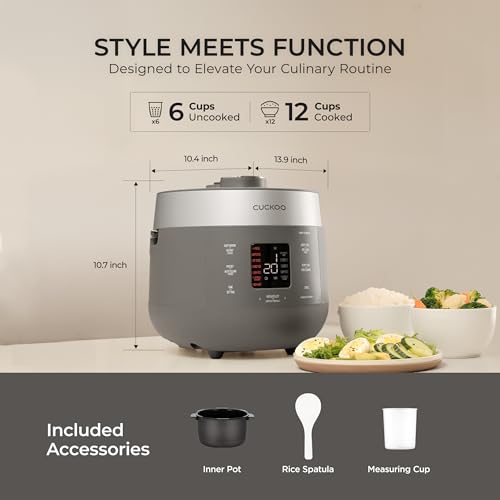 Twin Pressure Rice Cooker (6 Count)
