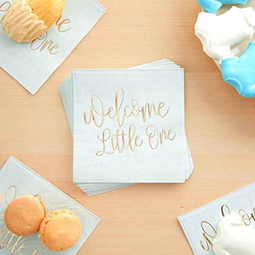 Pastel Blue Party Napkins (50 Count)