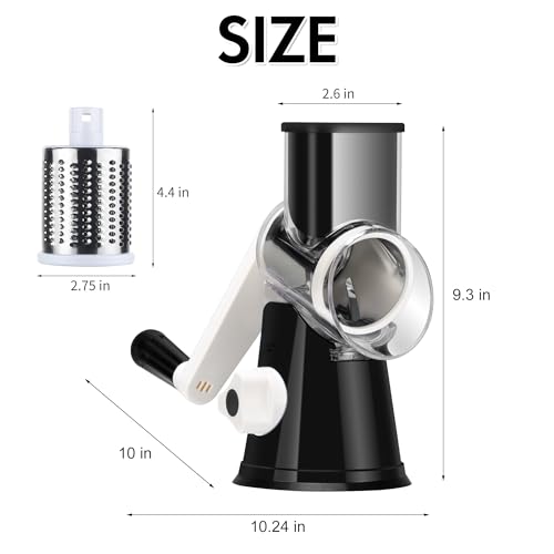 Rotary Cheese Grater Hand Crank